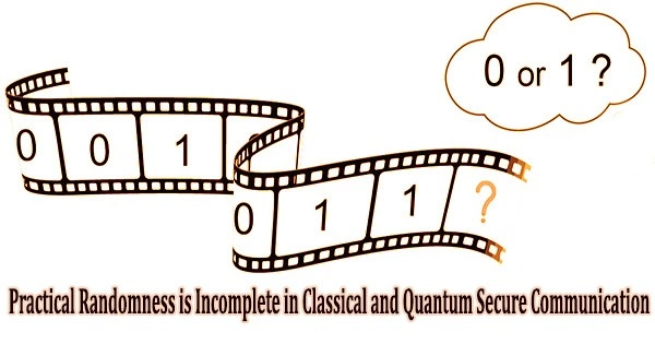 Practical Randomness is Incomplete in Classical and Quantum Secure Communication