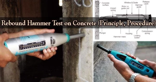 Rebound Hammer Test on Concrete (Principle, Procedure)