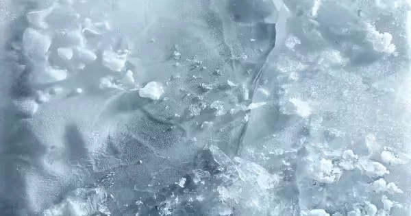 Researcher Tests the Freezing Point of Water