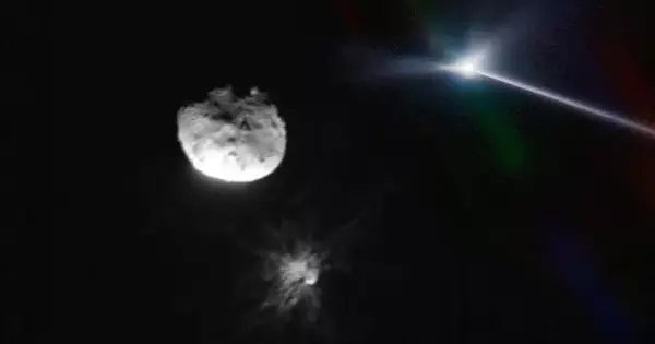 The DART Mission of NASA Successfully Pushed an Asteroid