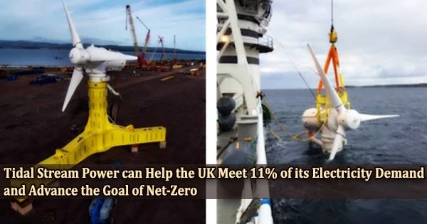 Tidal Stream Power can Help the UK Meet 11% of its Electricity Demand and Advance the Goal of Net-Zero