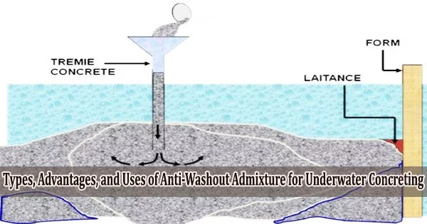 Types, Advantages, and Uses of Anti-Washout Admixture for Underwater Concreting