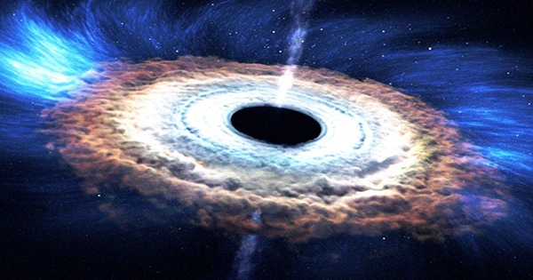 Years After Eating a Star, a Black Hole Burps Material in a Never-Before-Seen Eruption