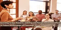 According to New Research, Coaching and Therapy have Similar Effects on Patient Relationships and Outcomes