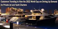 Customers Traveling to View the 2022 World Cup are Driving Up Demand for Private Jet and Yacht Charters