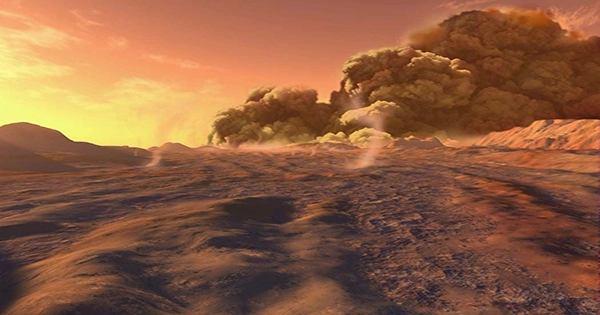 Martian Dust Storms Create Clouds Like Those on Earth