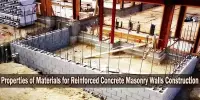Properties of Materials for Reinforced Concrete Masonry Walls Construction