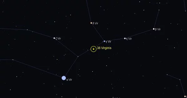 38 Virginis – an F-type Main Sequence Star