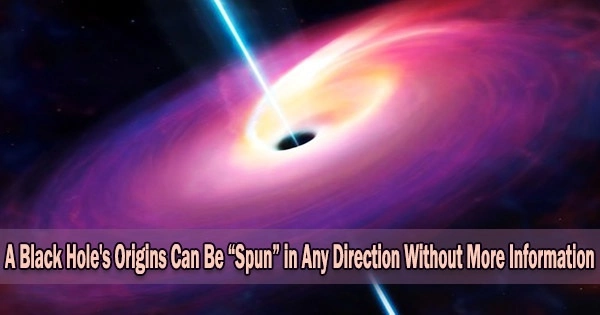 A Black Hole’s Origins Can Be “Spun” in Any Direction Without More Information