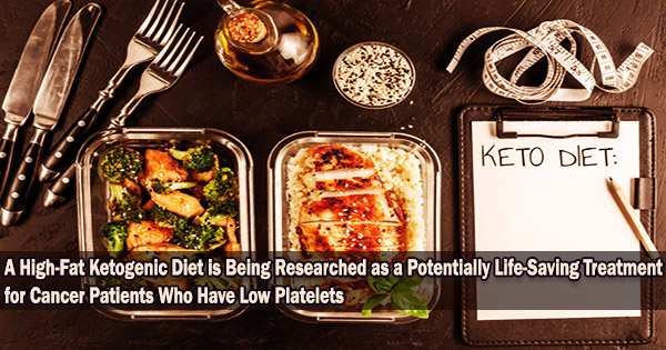 A High-Fat Ketogenic Diet is Being Researched as a Potentially Life-Saving Treatment for Cancer Patients Who Have Low Platelets