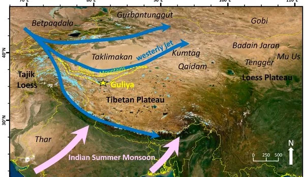 Climate-Change-is-Documented-using-Desert-Dust-gathered-from-Glacier-Ice-1