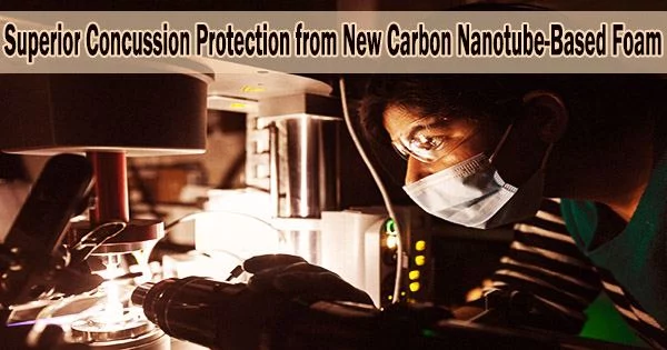 Superior Concussion Protection from New Carbon Nanotube-Based Foam