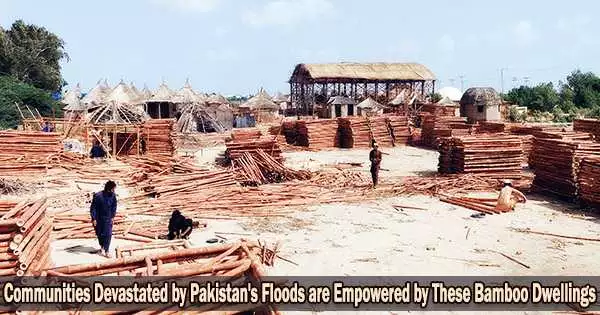 Communities Devastated by Pakistan’s Floods are Empowered by These Bamboo Dwellings