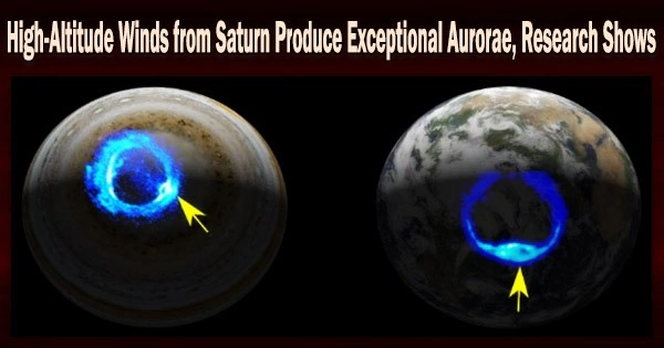 High-Altitude Winds from Saturn Produce Exceptional Aurorae, Research Shows