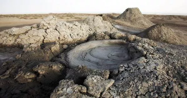 Mud-volcanoes-in-Gobustan-Azerbaijan