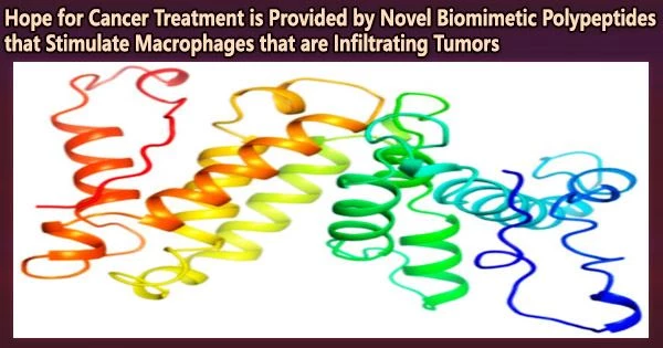 Hope for Cancer Treatment is Provided by Novel Biomimetic Polypeptides that Stimulate Macrophages that are Infiltrating Tumors