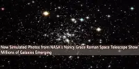 New Simulated Photos from NASA’s Nancy Grace Roman Space Telescope Show Millions of Galaxies Emerging