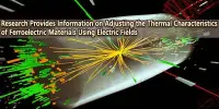 Research Provides Information on Adjusting the Thermal Characteristics of Ferroelectric Materials Using Electric Fields