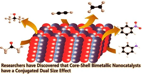 Researchers have Discovered that Core-Shell Bimetallic Nanocatalysts have a Conjugated Dual Size Effect