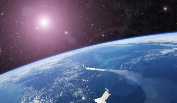 Space dust as Earth's sun shield