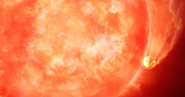 Astronomers have Discovered a Star that is Engulfing a Planet