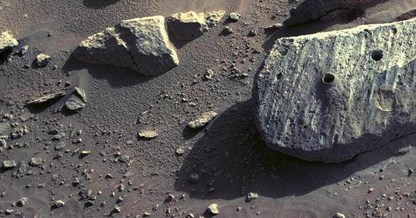 What On Mars Produced This Mini Book-Shaped Rock?