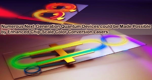 Numerous Next-Generation Quantum Devices could be Made Possible by Enhanced Chip-Scale Color Conversion Lasers