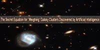 The Secret Equation for ‘Weighing’ Galaxy Clusters Discovered by Artificial Intelligence