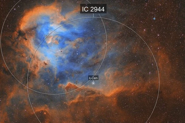 ic 2944 nebula