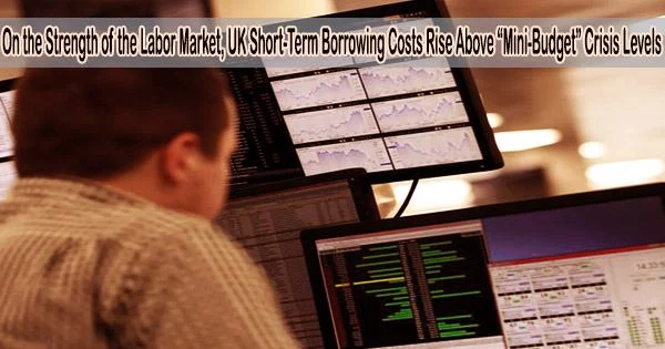 On the Strength of the Labor Market, UK Short-Term Borrowing Costs Rise Above “Mini-Budget” Crisis Levels