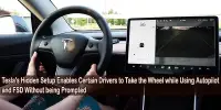 Tesla’s Hidden Setup Enables Certain Drivers to Take the Wheel while Using Autopilot and FSD Without being Prompted
