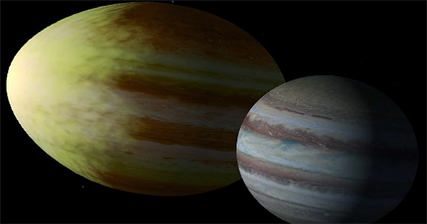 According to an Unusual new Method, Small Planets May Form “like a Sandwich.”