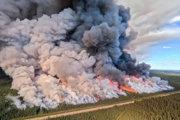 Wildfire smoke downwind affects health, wealth, mortality