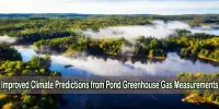 Improved Climate Predictions from Pond Greenhouse Gas Measurements