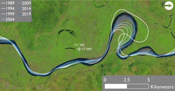 Measuring the Power of Ancient and Active Rivers beyond Earth’s Borders