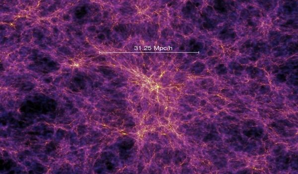 Earliest strands of the cosmic web