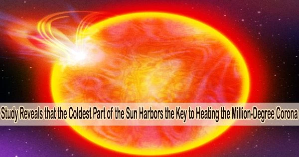Study Reveals that the Coldest Part of the Sun Harbors the Key to Heating the Million-Degree Corona