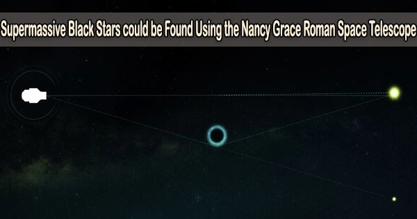 Supermassive Black Stars could be Found Using the Nancy Grace Roman Space Telescope