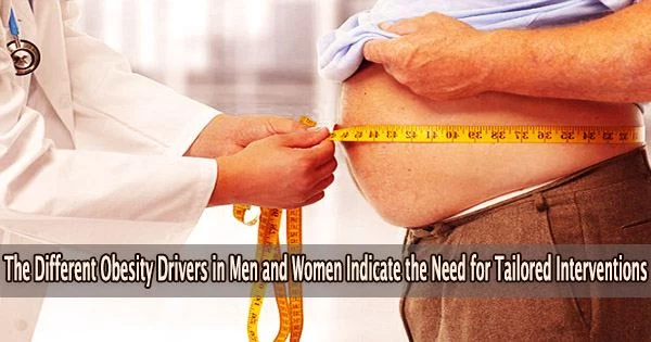 The Different Obesity Drivers in Men and Women Indicate the Need for Tailored Interventions