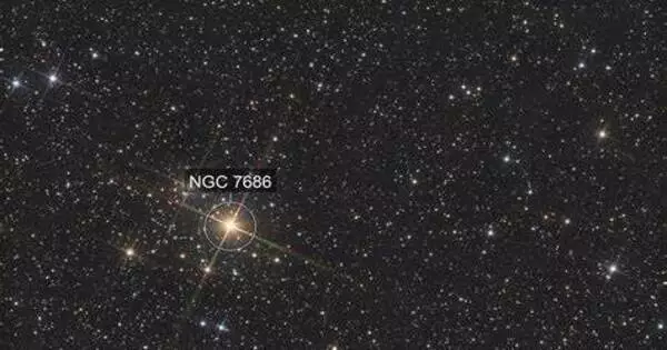 NGC 7686 – an open cluster in the constellation Andromeda