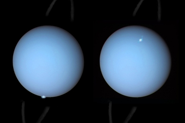Ringing in the holidays with ringed planet Uranus