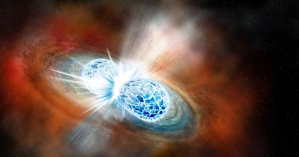 Finding novel Physics in the Debris of Colliding Neutron Stars