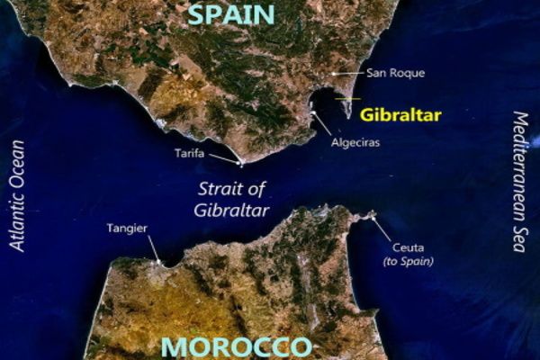 From the Mediterranean into the Atlantic: The Gibraltar arc is migrating to the west