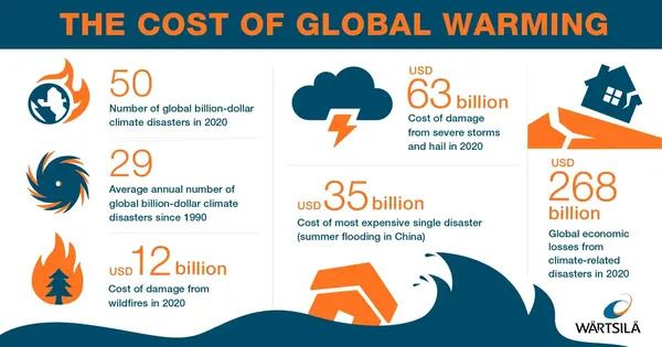 Climate Inaction has a Substantial Global Cost