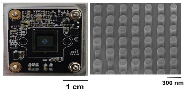 Researchers use artificial intelligence to boost image quality of metalens camera