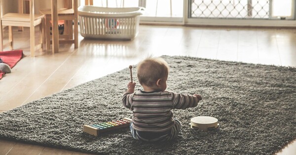 Infants hear significantly more speech than music at home