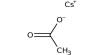 Caesium Acetate – an ionic caesium compound