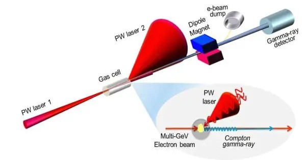 Ultra-bright Gamma Rays are Produced by Nonlinear Compton Scattering Using a Multi-petawatt Laser