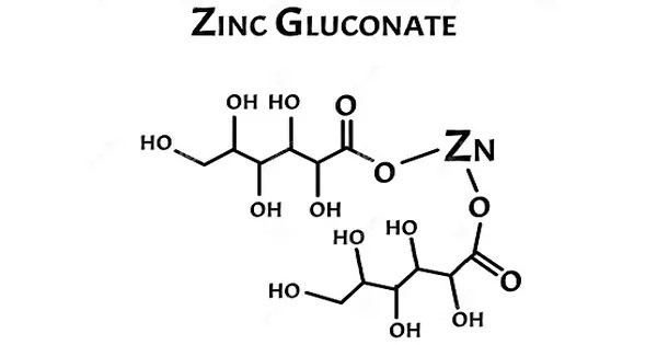 Zinc Gluconate – zinc salt of gluconic acid