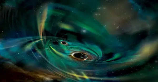 Monster Black Holes that Churn Gases